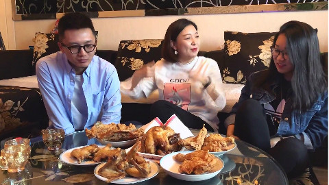 天生吃货之该吃吃该喝喝,再来一只老式炸鸡【1382】